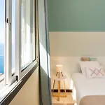 Sea Colors By An Island *