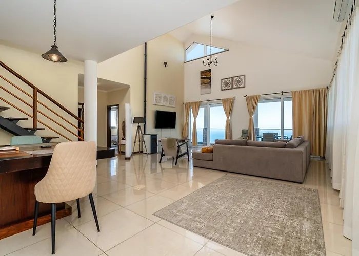 Villa Sea Colors By An Island *